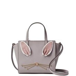Kate Spade New York Hop to It Bunny Rabbit Mini Hayden Purse